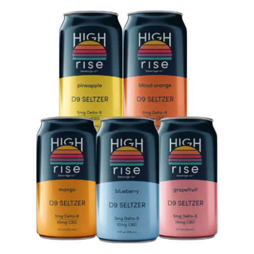 High Rise Delta-9 Infused Seltzers
