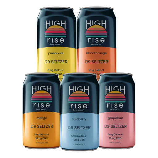 High Rise Delta-9 Infused Seltzers