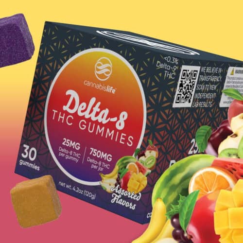 Delta-8 THC Gummies - Assorted Flavors